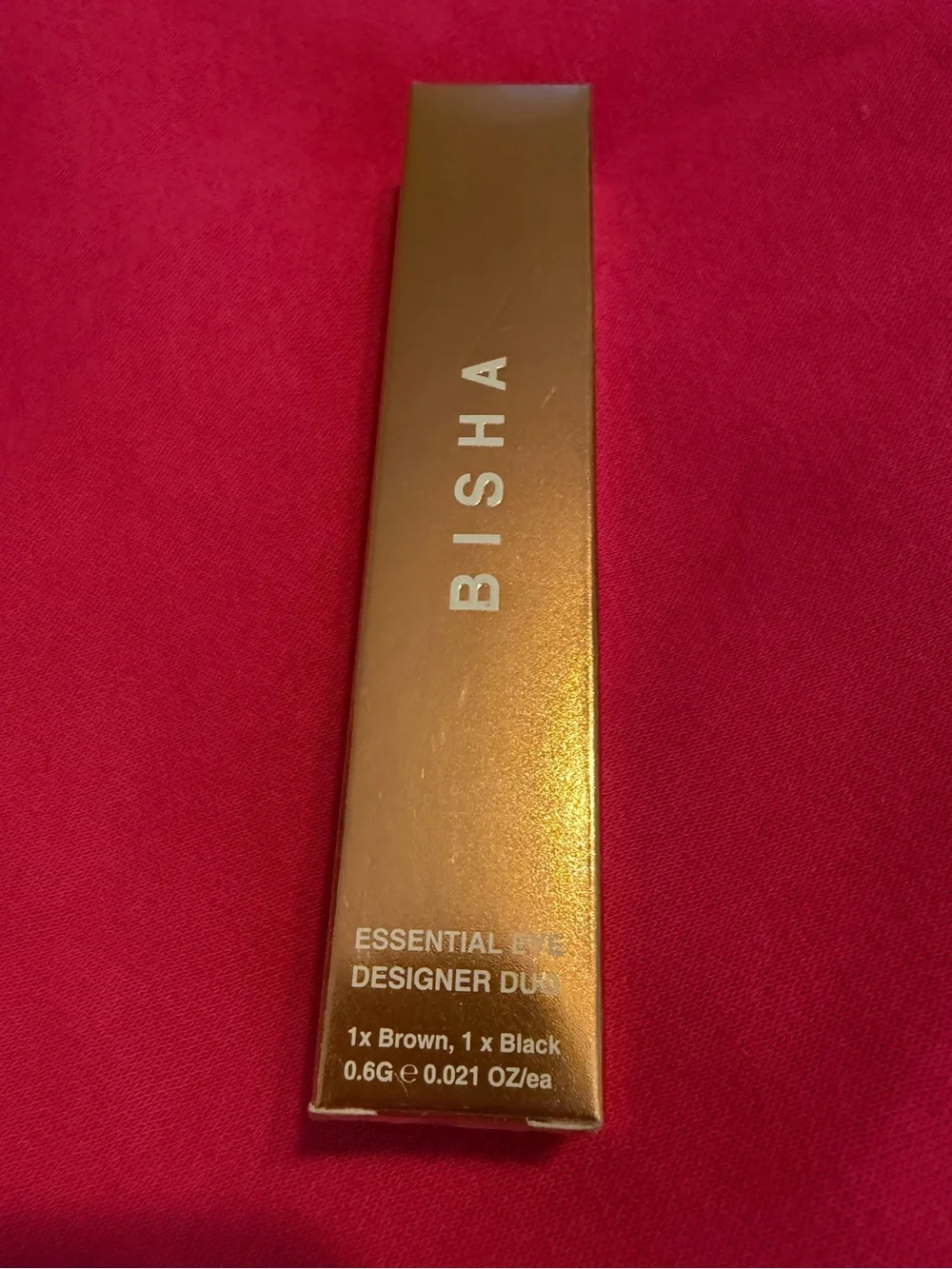 Bisha Essential Eyeliner Duo Set Essential Black and Brown